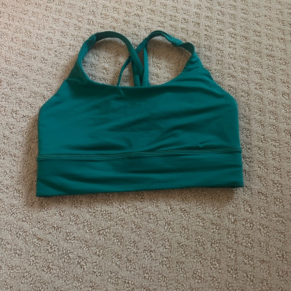 Lululemon Cascadia Green Sports Bra